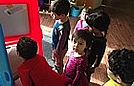 The kids found a hidden clue from the leprechaun