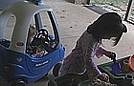 Playing in the sand table