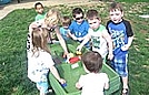 Fun at the water table