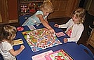 Playing a Strawberry Shortcake game