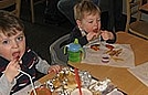 We supported the library by participating in their fundraiser at Five Guys. Yum!