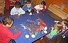 Decorating the gingerbread men