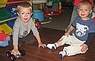 Levi and Shane playing together