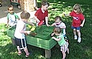 Splashing in the water table